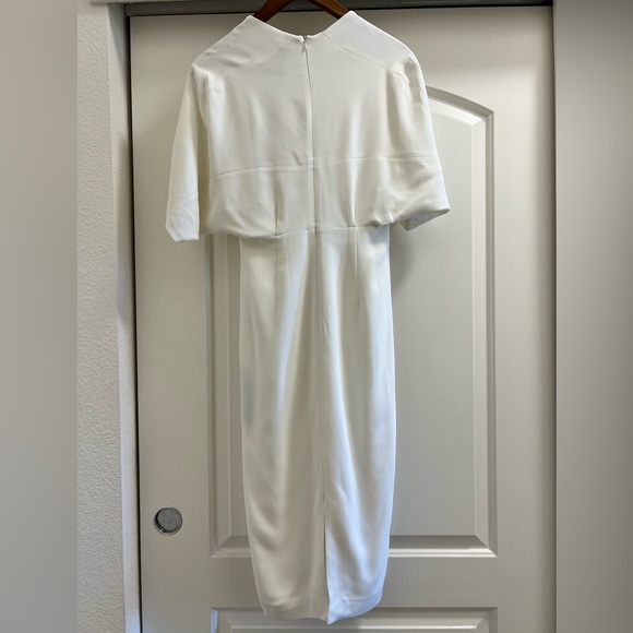 NWT Zara x Narciso Rodriguez Classic Midi Dress - White - Picture 8 of 10